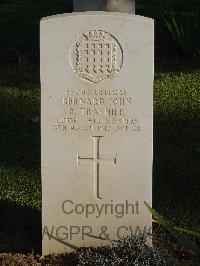 Salonika (Lembet Road) Military Cemetery - Traynier, Bernard John Baptist